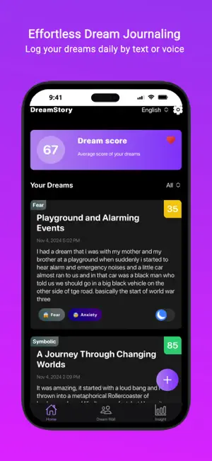 Dream Story AI Journal Meaning - 解鎖夢境背後的秘密！原價 $99.99，終生版限時免費iOS APP