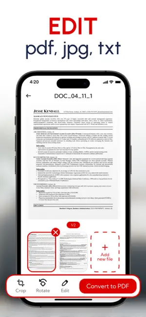 Fast PDF Document Scanner app - 即時掃描與高效文件管理工具！原價 $99.99，終生版限時免費iOS APP