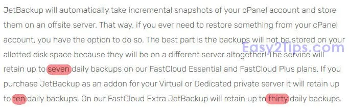 FastComet 主機 JetBackup 教學：備份還原步驟詳解