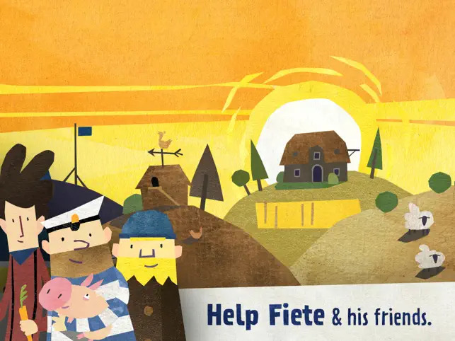 Fiete Farm - 手繪農場冒險，寓教於樂的兒童遊戲！原價 $2.99，限時免費iOS遊戲