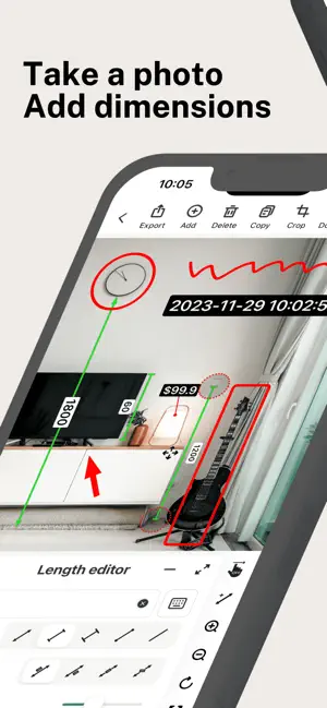 SizeSnap - 最強標註工具，讓尺寸標記更輕鬆！原價 $39.99，限時免費iOS APP