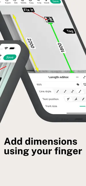 SizeSnap - 最強標註工具，讓尺寸標記更輕鬆！原價 $39.99，限時免費iOS APP