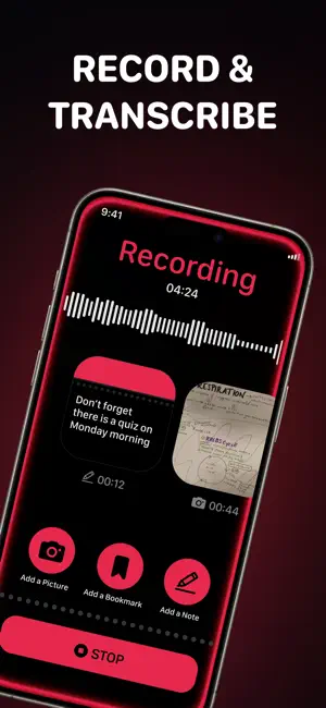 AI Note Taker - AI筆記助手，讓你課堂學習變得更有趣、更有效！原價 $99.99，終生版限時免費iOS APP