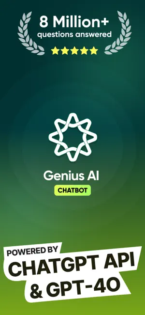 原價 $59.99，終生版限時免費 iOS APP – Genius AI - Chatbot Assistant 全能 AI 助手