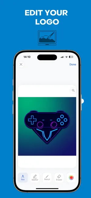原價 $9.99,終生版限時免費 iOS App – AI Logo Maker -LogoPro 輕鬆打造專屬品牌標誌