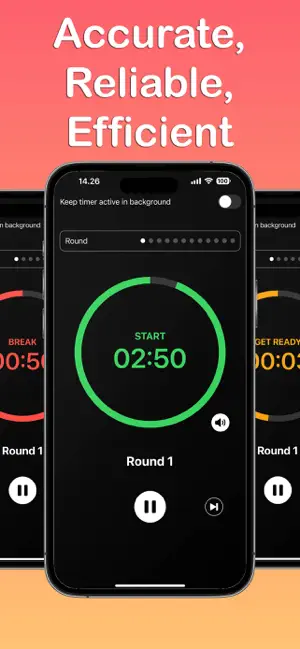 原價 $99.99,終生版限時免費 iOS App – Boxing Timer - Round App 拳擊與運動的最佳計時器