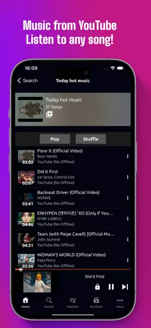 原價 $99.99，終生版限時免費 iOS App – Music Downloader / MP3 Player 全能音樂與影片體驗
