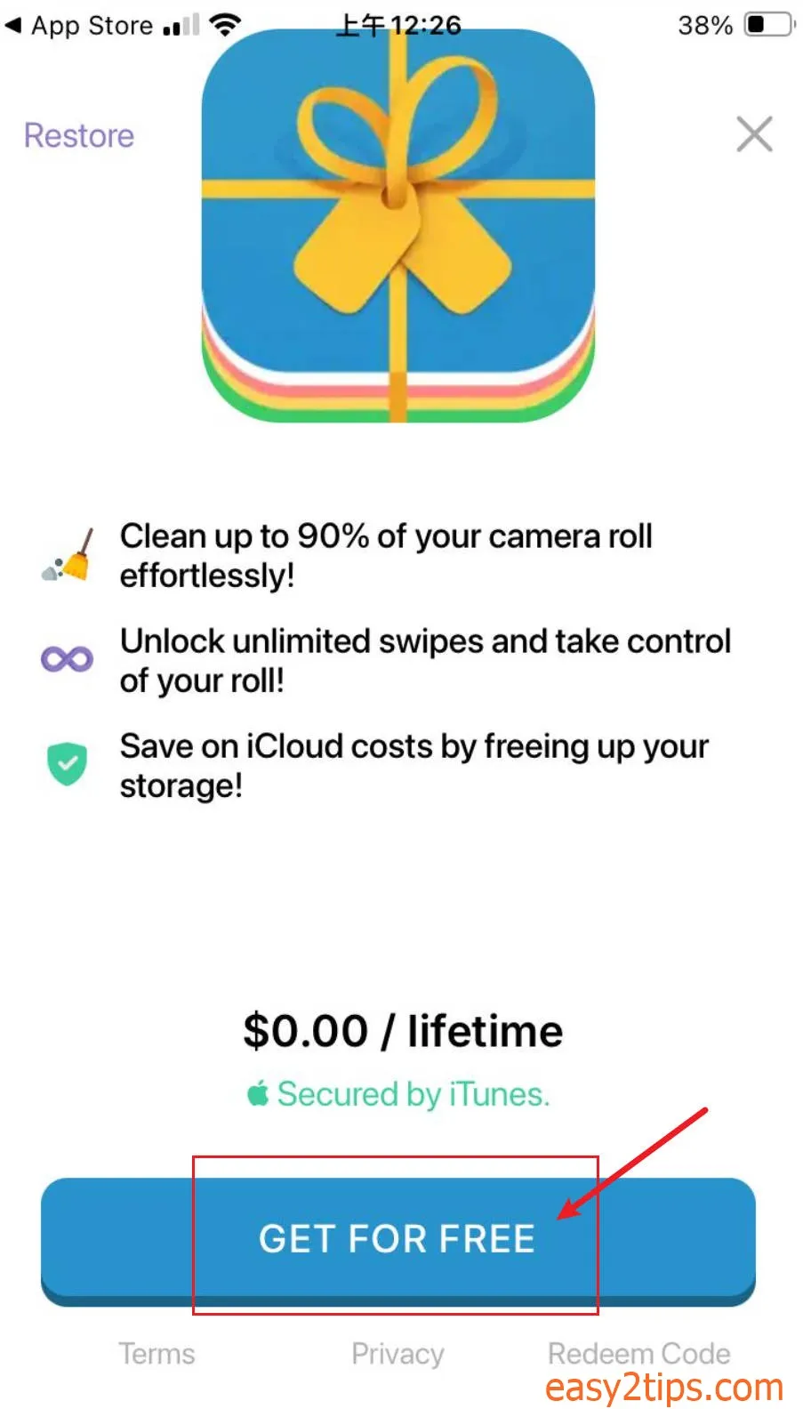 原價 $19.99，終生版限時免費 iOS APP – Photo Delete Swipe - Swipey 輕鬆整理你的照片庫