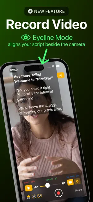 原價 $49.99,終生版限時免費 iOS App:Telepromptr 專業提詞利器