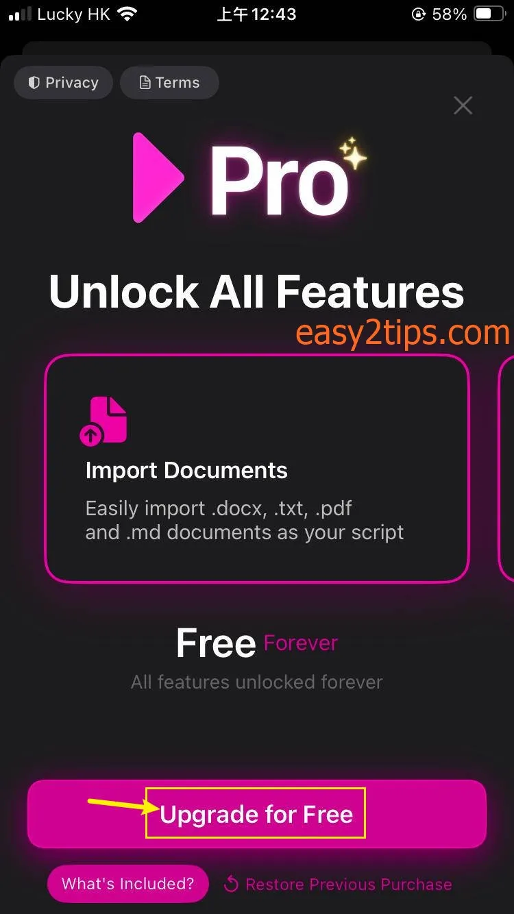 原價 $49.99,終生版限時免費 iOS App:Telepromptr 專業提詞利器