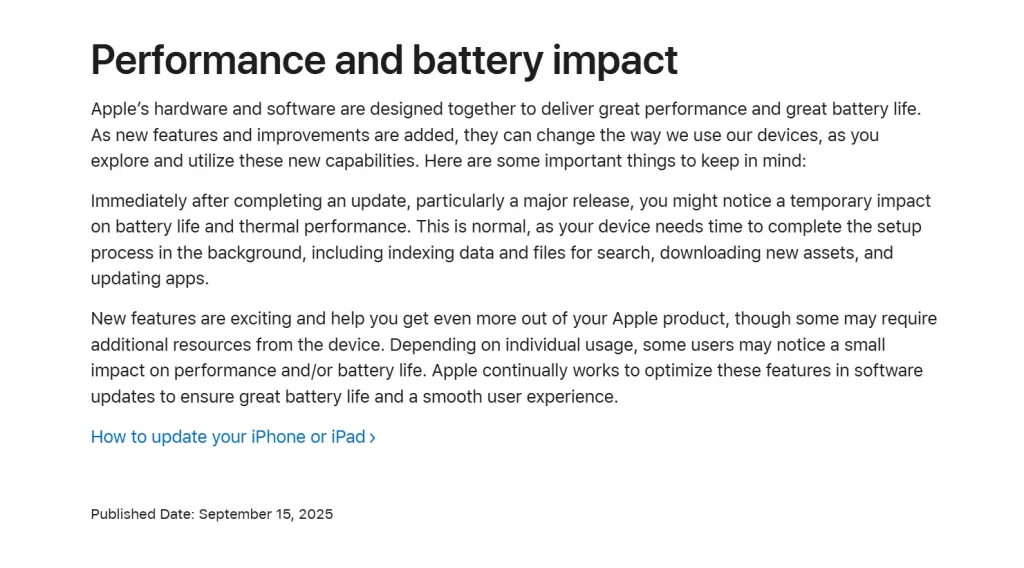 每次升級 iOS 都像一次「陣痛期」?這篇用戶安心指南,一次看懂為何你的 iPhone 需要時間「冷靜一下」。