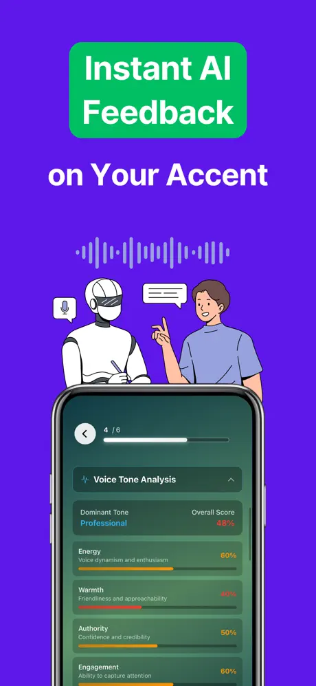 Accent AI 英語發音 App 終身版限時免費！用 AI 練好英語發音，面試簡報再也不怕開口