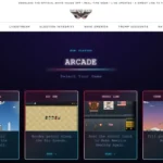 arcade.gov 上線！美國白宮推 5 款懷舊街機遊戲，SEGA 開機音效被改成「MAGA」、俄羅斯方塊變「築牆」？